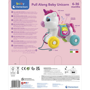 Baby Clementoni - Çek Çek Unicorn