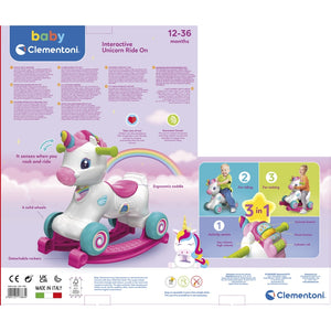 Interactive Unicorn Ride On