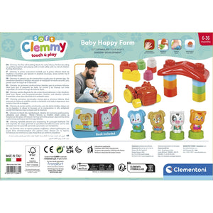 Soft Clemmy - Yumuşak Blok Bebek Hayvanlar Çiftliği