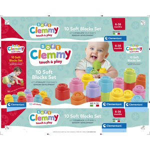 Soft Clemmy - Yumuşak Blok Oyun Seti - 10 parça