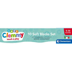 Soft Clemmy - Yumuşak Blok Oyun Seti - 10 parça