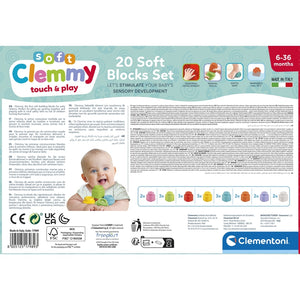 Soft Clemmy - Yumuşak Blok Oyun Seti - 20 parça