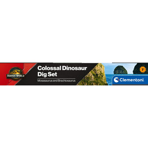 JURASSIC WORLD_COLOSSAL DINOSAUR DIG SET ¿ MOSASAURUS AND BRACHIOSAURUS