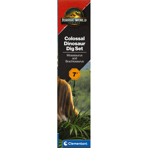 JURASSIC WORLD_COLOSSAL DINOSAUR DIG SET ¿ MOSASAURUS AND BRACHIOSAURUS
