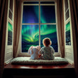 Load image into Gallery viewer, Artic Bunny - Northen Lights Projector
