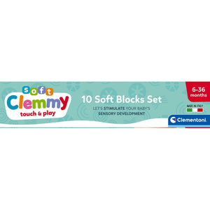 Soft Clemmy - Yumuşak Blok Oyun Seti - 10 parça