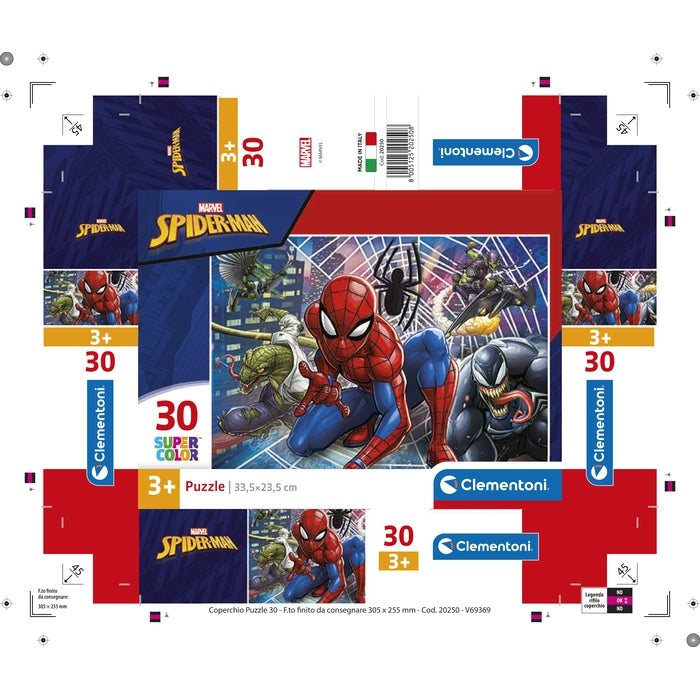 Marvel Spider-Man - 30 parça