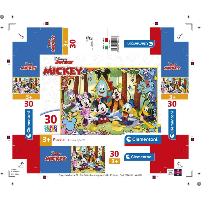 Disney Mickey - 30 parça