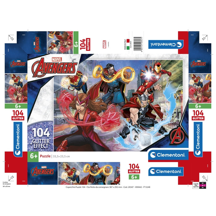 Marvel Avengers - 104 parça