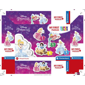 Disney Princess - 1x3 + 1x6 + 1x9 + 1x12 parça