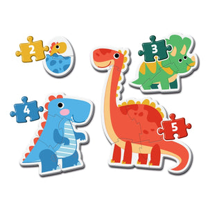 Dinosaurs - 1x3 + 1x6 + 1x9 + 1x12 parça