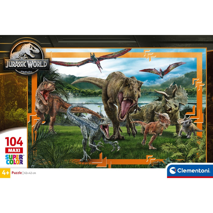 104枚 Jurassic World - 104 parça – Clementoni TR
