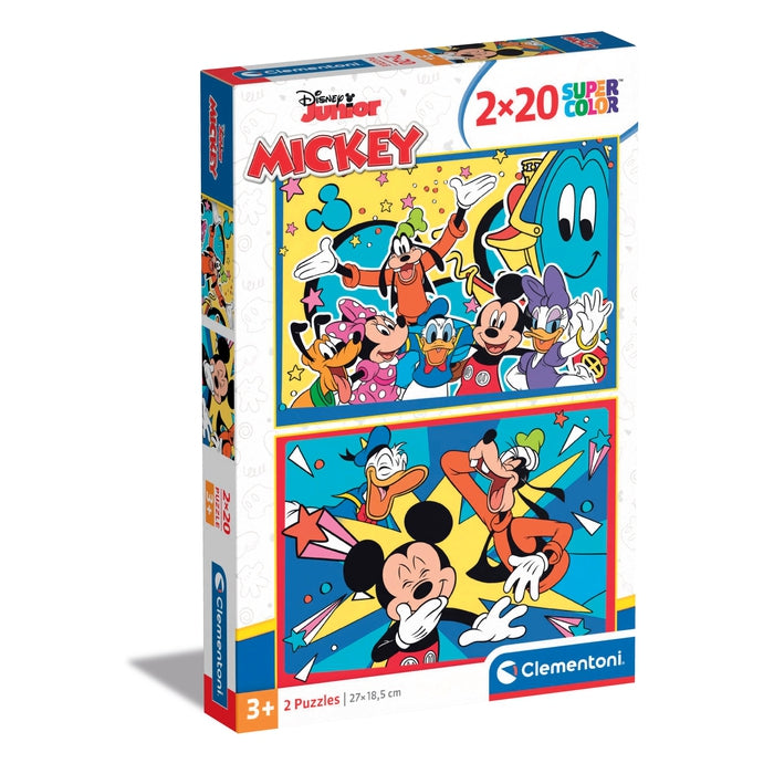 Mickey゜o゜２セット Disney Mickey - 2x20 parça – Clementoni TR