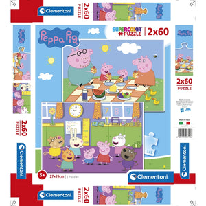 Peppa Pig - 2x60 parça