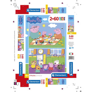 Peppa Pig - 2x60 parça