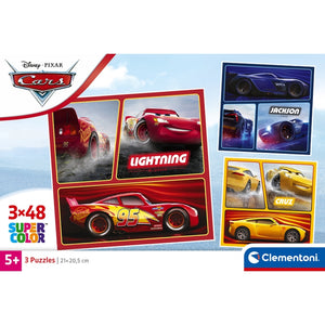 Disney Cars - 3x48 parça