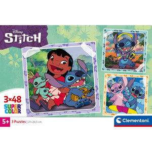 Disney Stitch - 3x48 parça