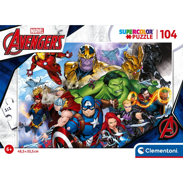 Marvel Avengers - 104 parça