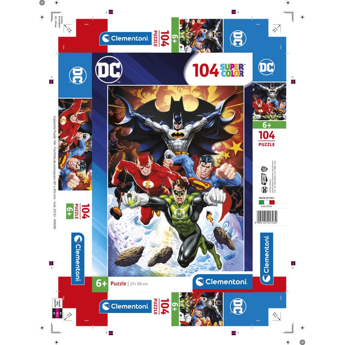 Dc Comics Justice League - 104 parça