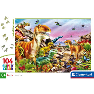 Land Of Dinosaurs - 104 parça