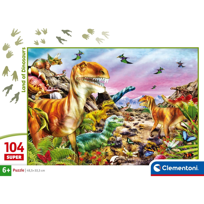 Land Of Dinosaurs - 104 parça