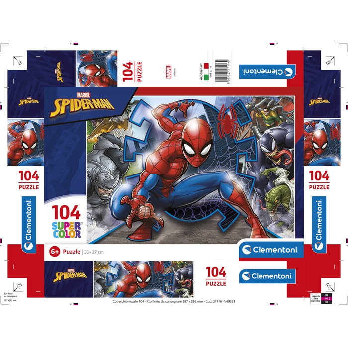 Marvel Spider-Man - 104 parça