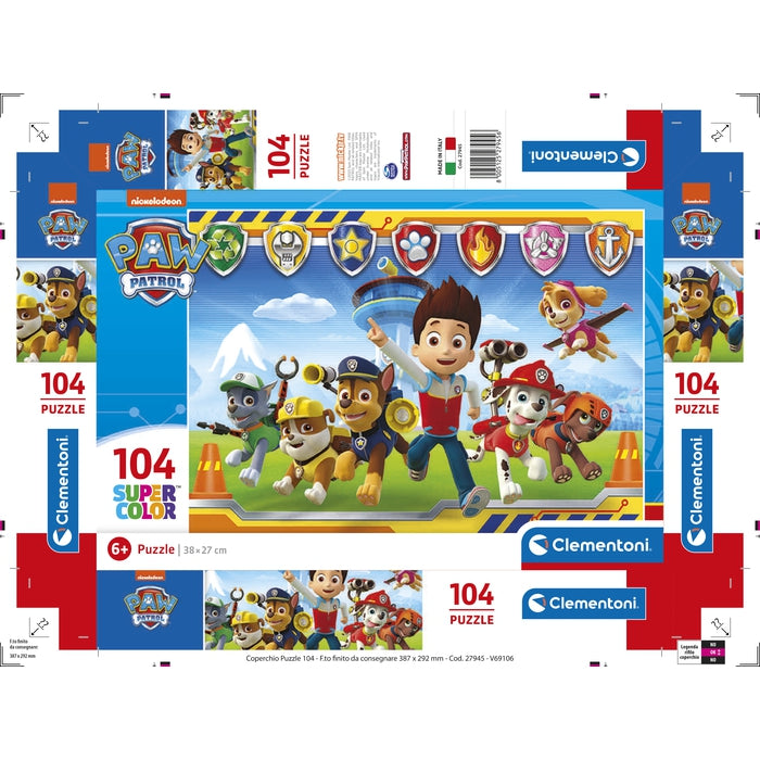 Paw Patrol - 104 parça