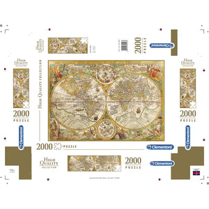 Ancient map - 2000 parça
