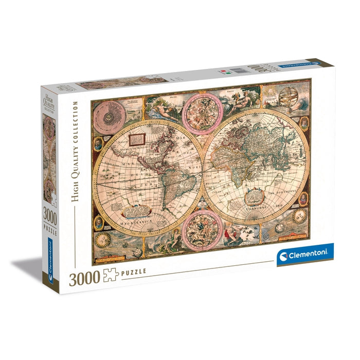 古地図 アンティーク ワールド パズル ３０００ 古地図 アンティーク ワールド パズル 3000 古地図