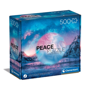 Peace Puzzle - Light Blue - 500 parça