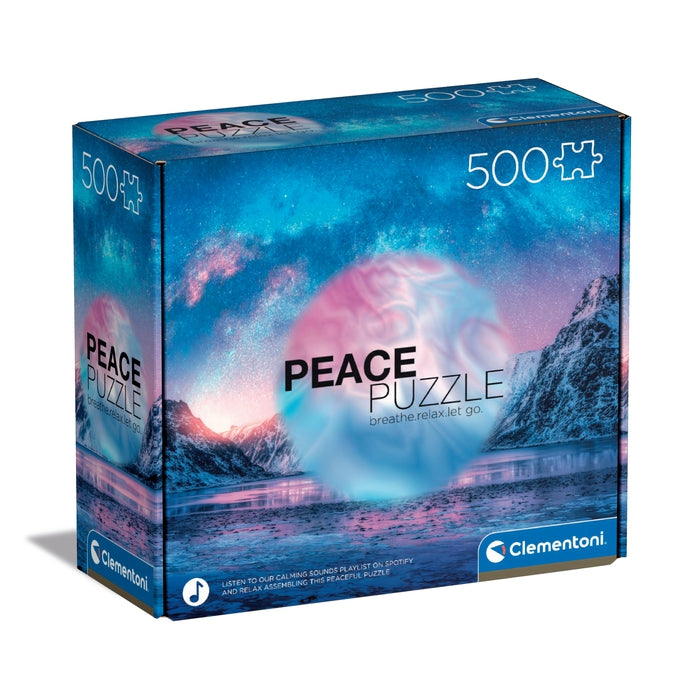 Peace Puzzle - Light Blue - 500 parça – Clementoni TR
