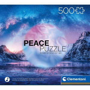 Peace Puzzle - Light Blue - 500 parça