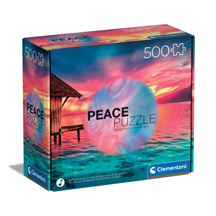 Peace Puzzle - Living The Present - 500 parça – Clementoni TR