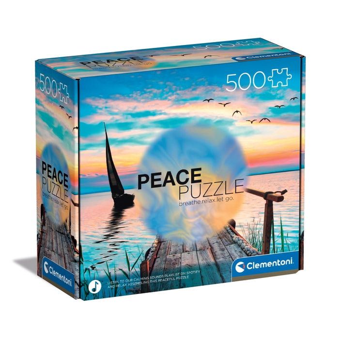 Peace Puzzle - Peaceful Wind - 500 parça – Clementoni TR
