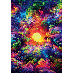 Colorboom Psychedelic Jungle Sunrise - 500 parça