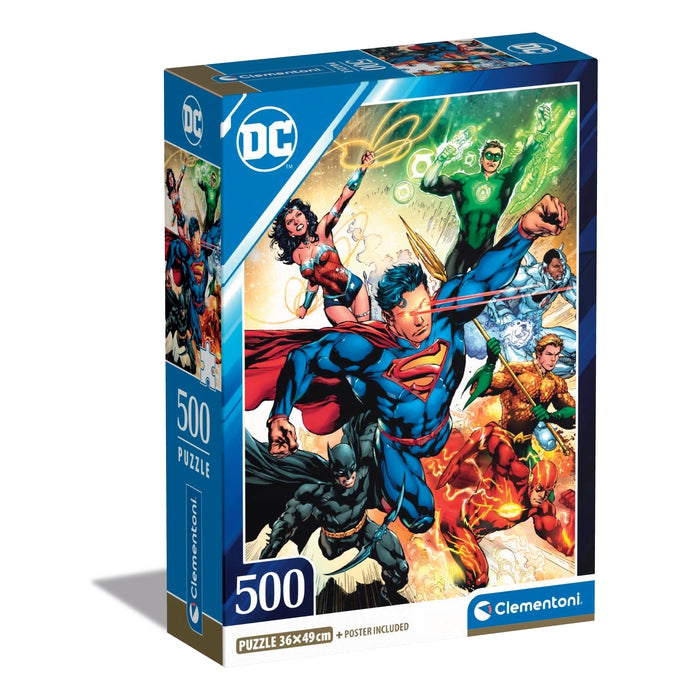 Dc Comics - 500 parça – Clementoni TR