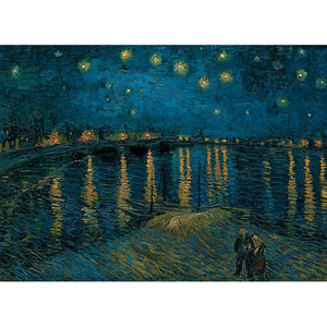 Van Gogh - Notte stellata sul Rodano - 1000 parça