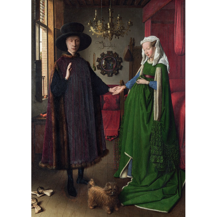 Arnolfini And Wife - 1000 parça