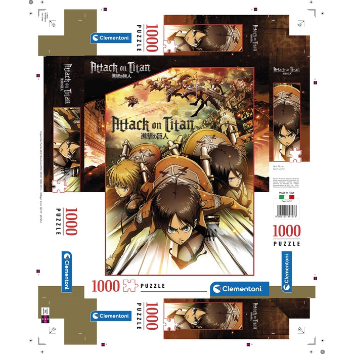 Attack On Titans - 1000 parça