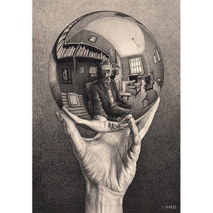 M. C. Escher, "Hand With Reflecting Sphere" - 1000 parça