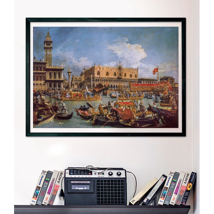 Clementoni - 39764 - Museum Collection Puzzle - Canaletto, "The Return Of The Bucentaur At The Molo On Ascension Day" - 1000 Elementów - Puzzle Dla Dorosłych, Made In Italy