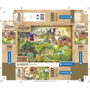 Story Maps - Disney Snow White - 1000 parça