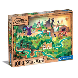 Story Maps - Disney Snow White - 1000 parça