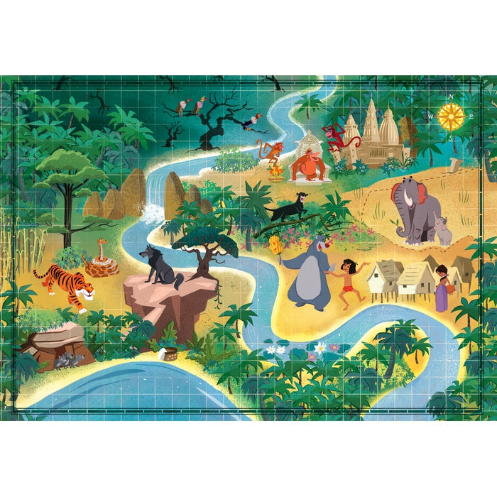 Story Maps - Disney The Jungle Book - 1000 parça