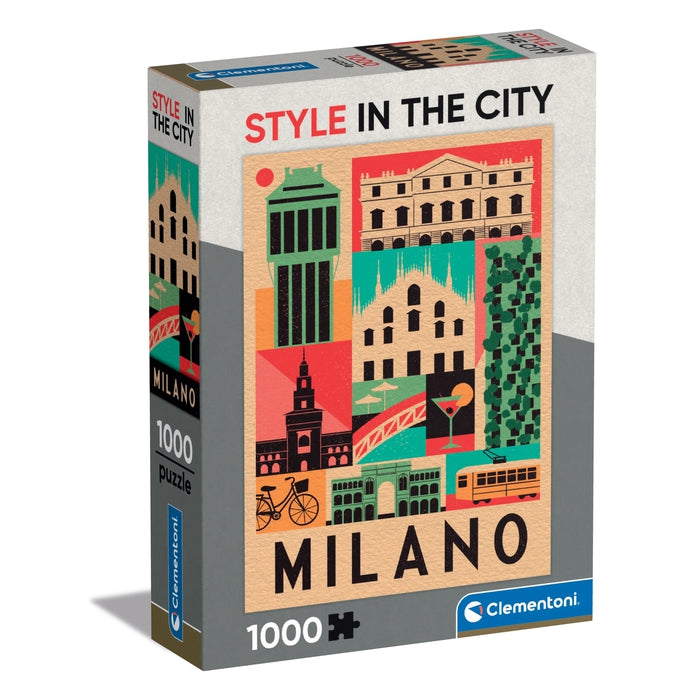 Style In The City - Milano - 1000 parça – Clementoni TR