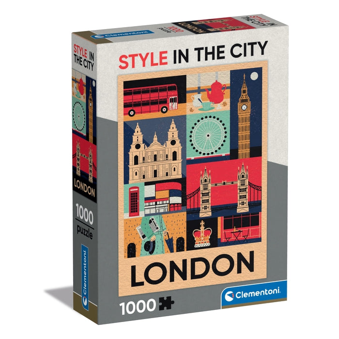 Style In The City - London - 1000 parça – Clementoni TR