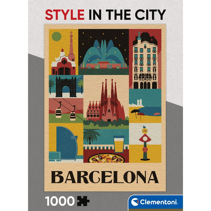 Style In The City - Barcelona - 1000 parça