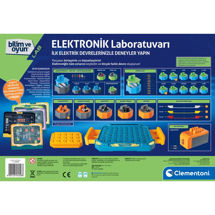 Bilim ve Oyun - Elektronik Laboratuvarı – Clementoni TR