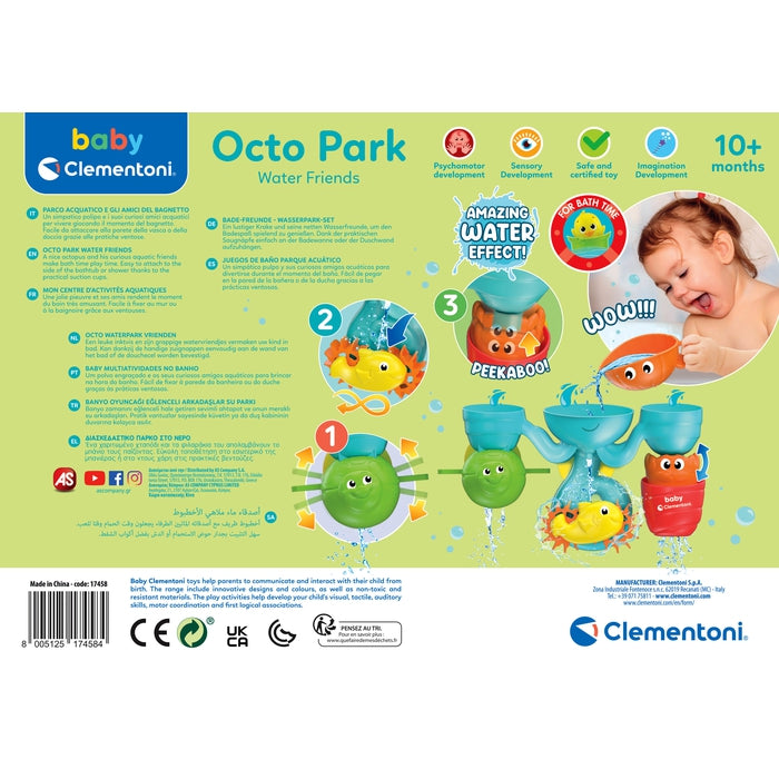 Baby Clementoni Banyo Oyuncağı Eğlenceli Arkadaşlar Su Parkı