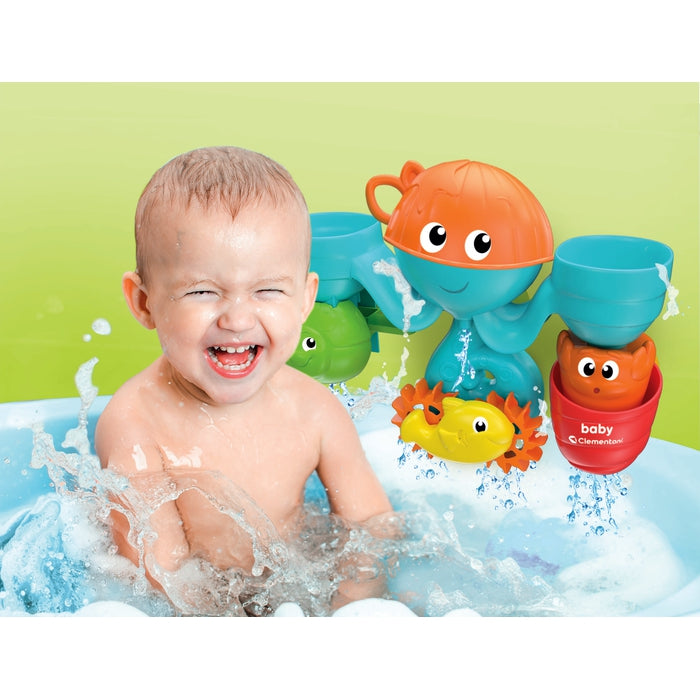 Baby Clementoni Banyo Oyuncağı Eğlenceli Arkadaşlar Su Parkı